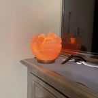 Spantik Himalayan Fire Bowl Salt Lamp with Salt Chunks