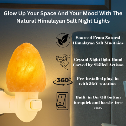 Spantik Pink Himalayan Salt Lamp – Hand Carved Night Light
