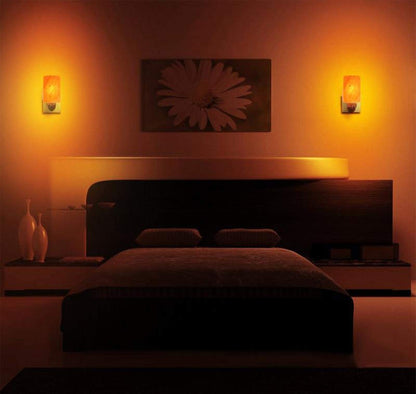Spantik Himalayan Rock Salt Night Light Cylinder Shape 2 Pack