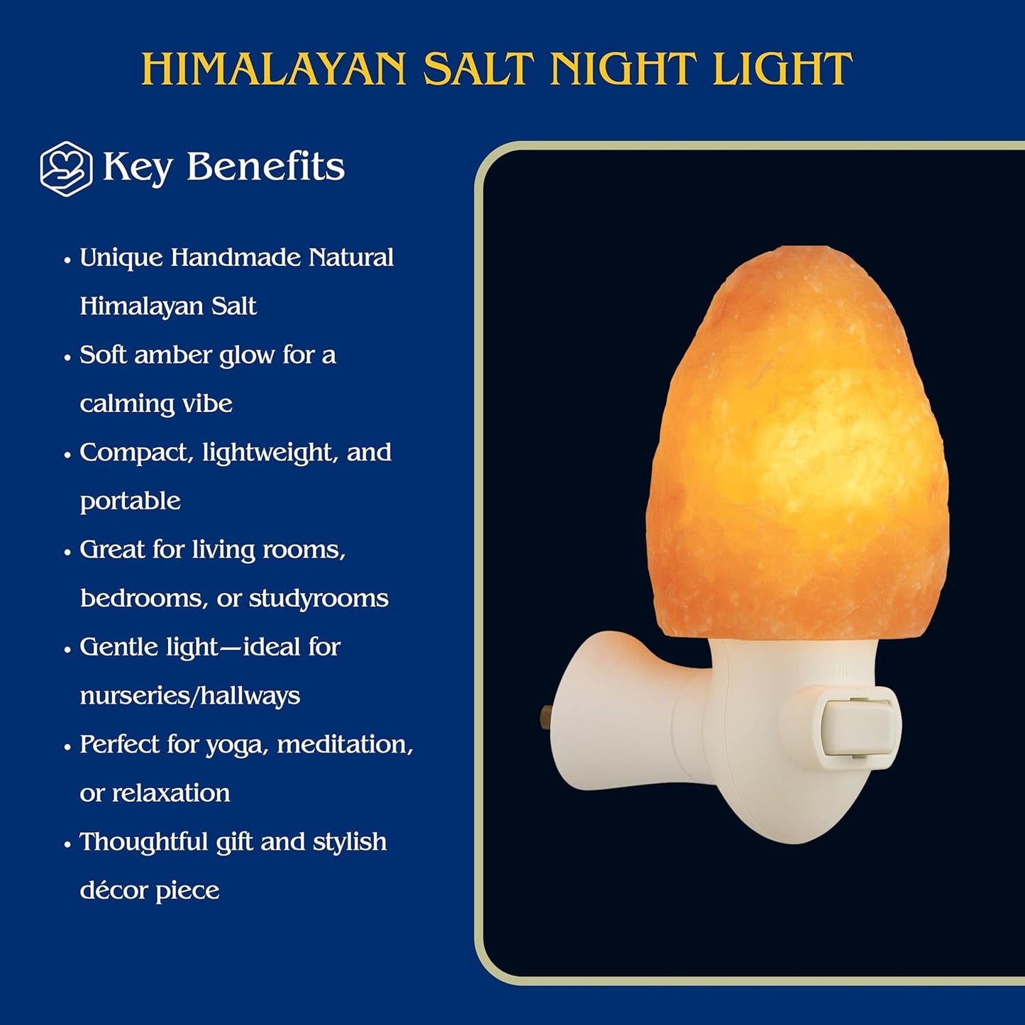 Spantik Pink Himalayan Salt Lamp – Hand Carved Night Light