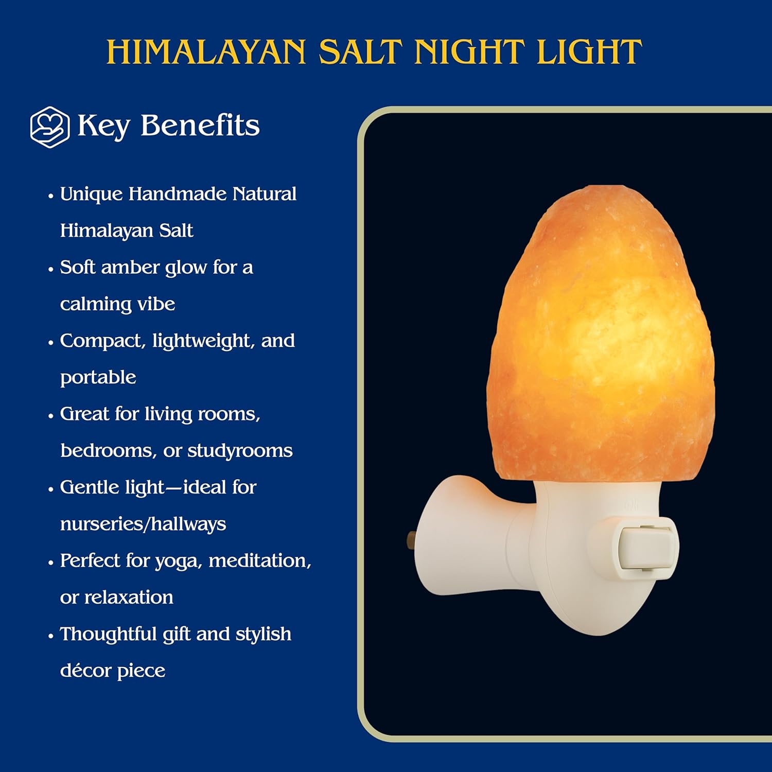 Spantik Pink Himalayan Salt Lamp – Hand Carved Night Light