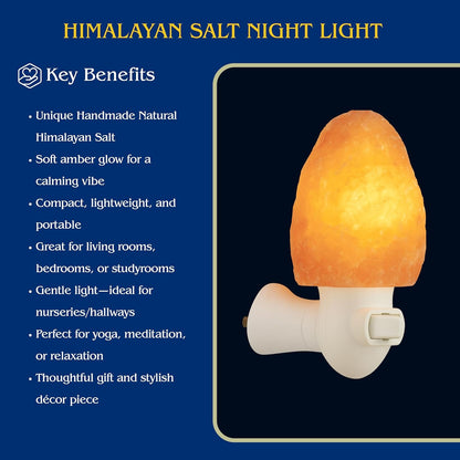 Spantik Pink Himalayan Salt Lamp – Hand Carved Night Light