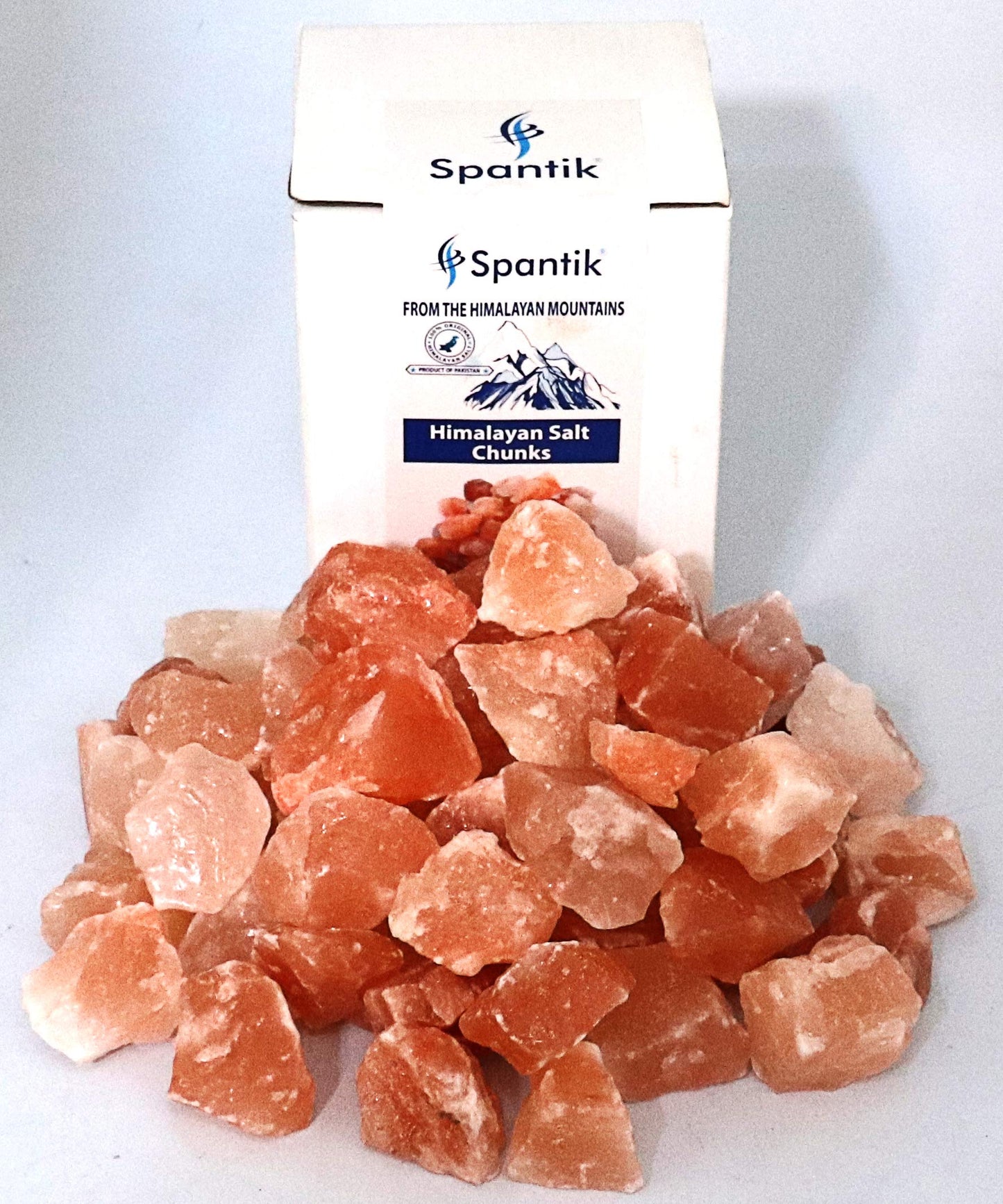 Spantik Himalayan Salt Chunks 10 lbs – Natural Pink Rock Salt