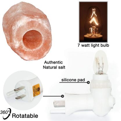 Spantik Pink Himalayan Salt Lamp – Hand Carved Night Light