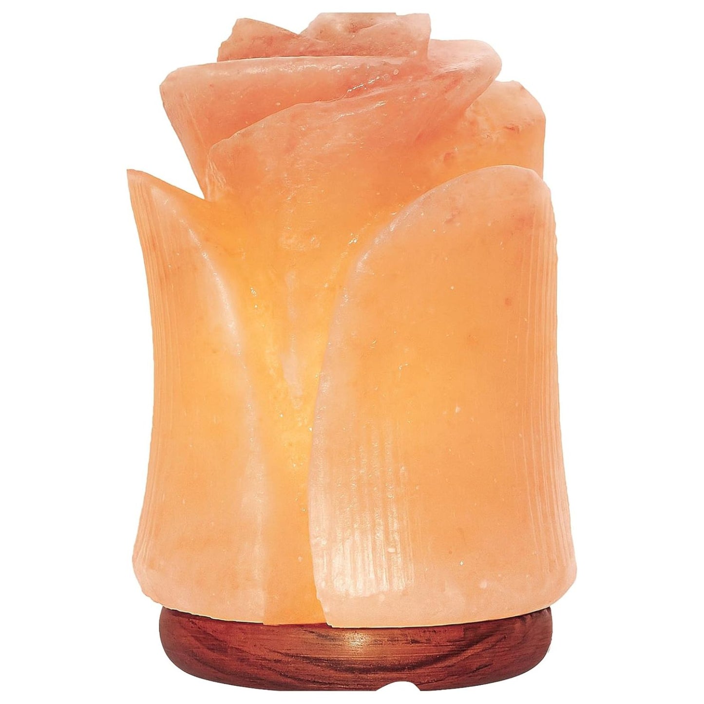 Spantik Himalayan Salt Lamp in Beautiful Tulip Shape – Hand Carved