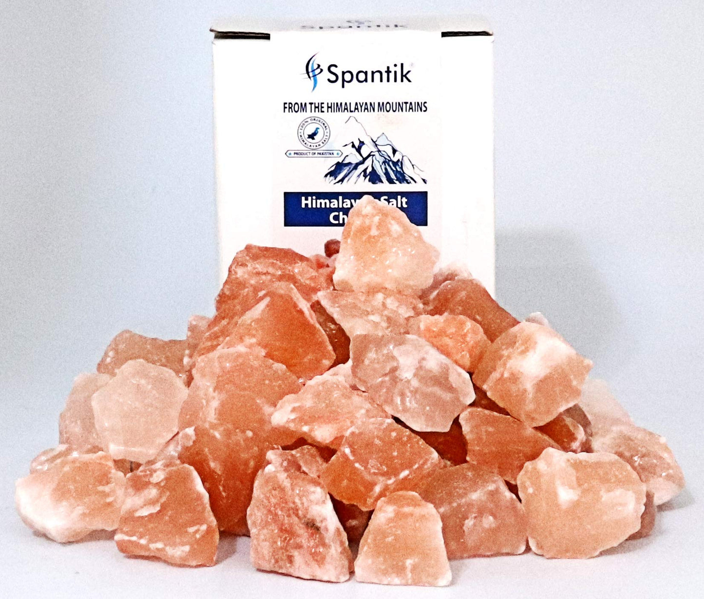 Spantik Himalayan Salt Chunks 10 lbs – Natural Pink Rock Salt