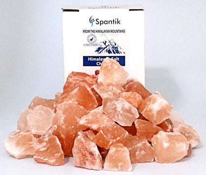 Spantik Himalayan Salt Chunks 10 lbs – Natural Pink Rock Salt