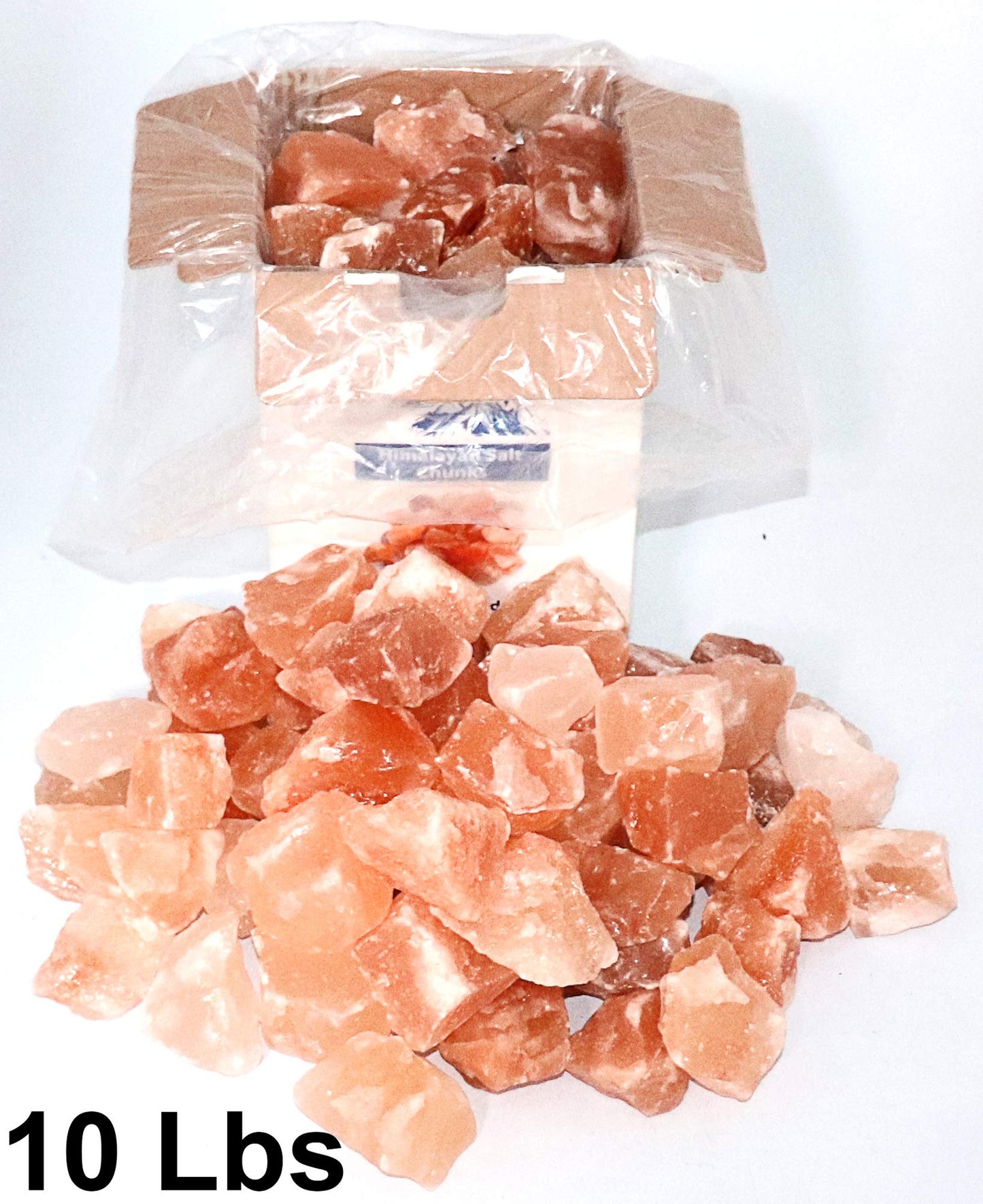 Spantik Himalayan Salt Chunks 10 lbs – Natural Pink Rock Salt