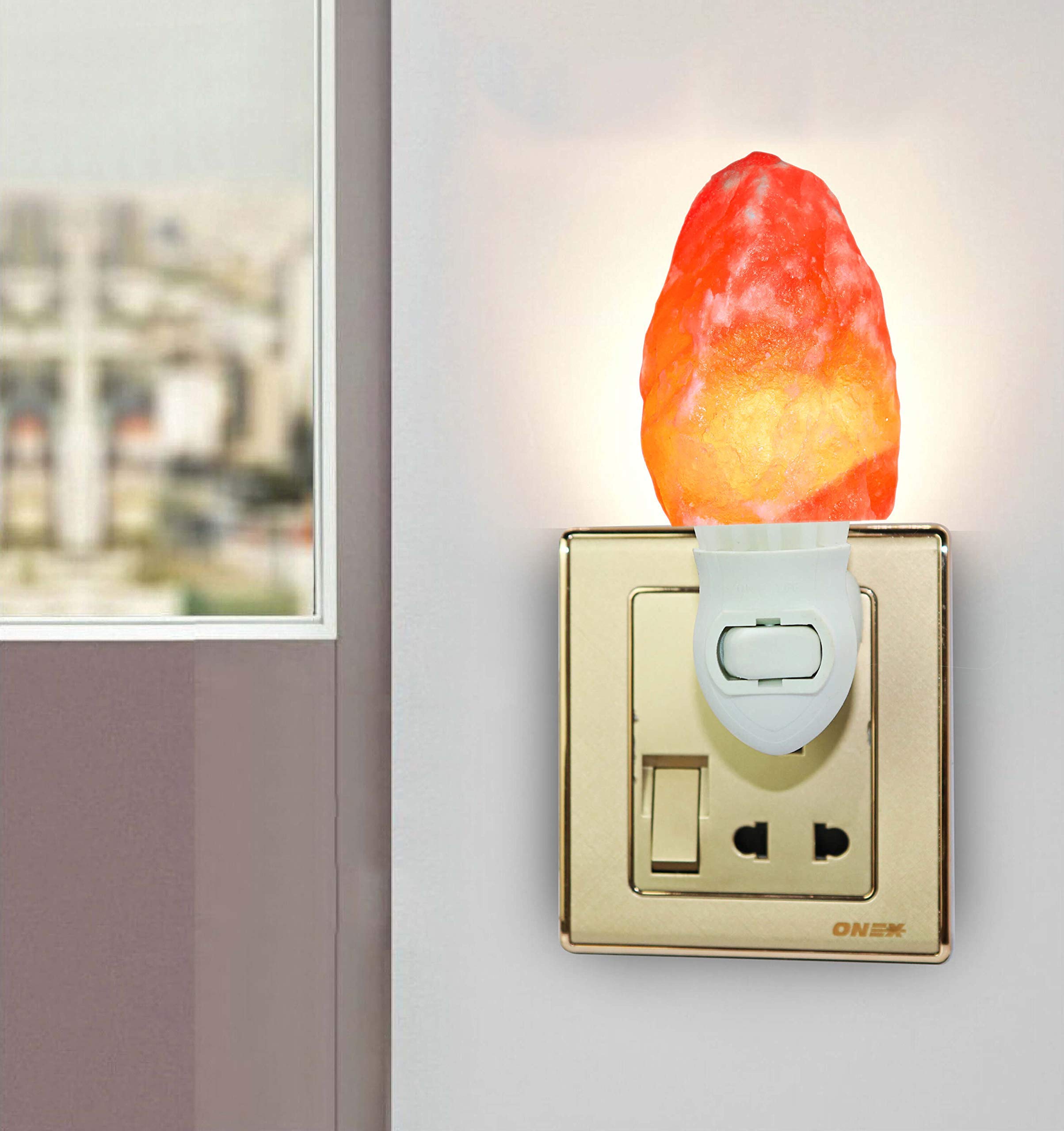 Spantik Pink Himalayan Salt Lamp – Hand Carved Night Light