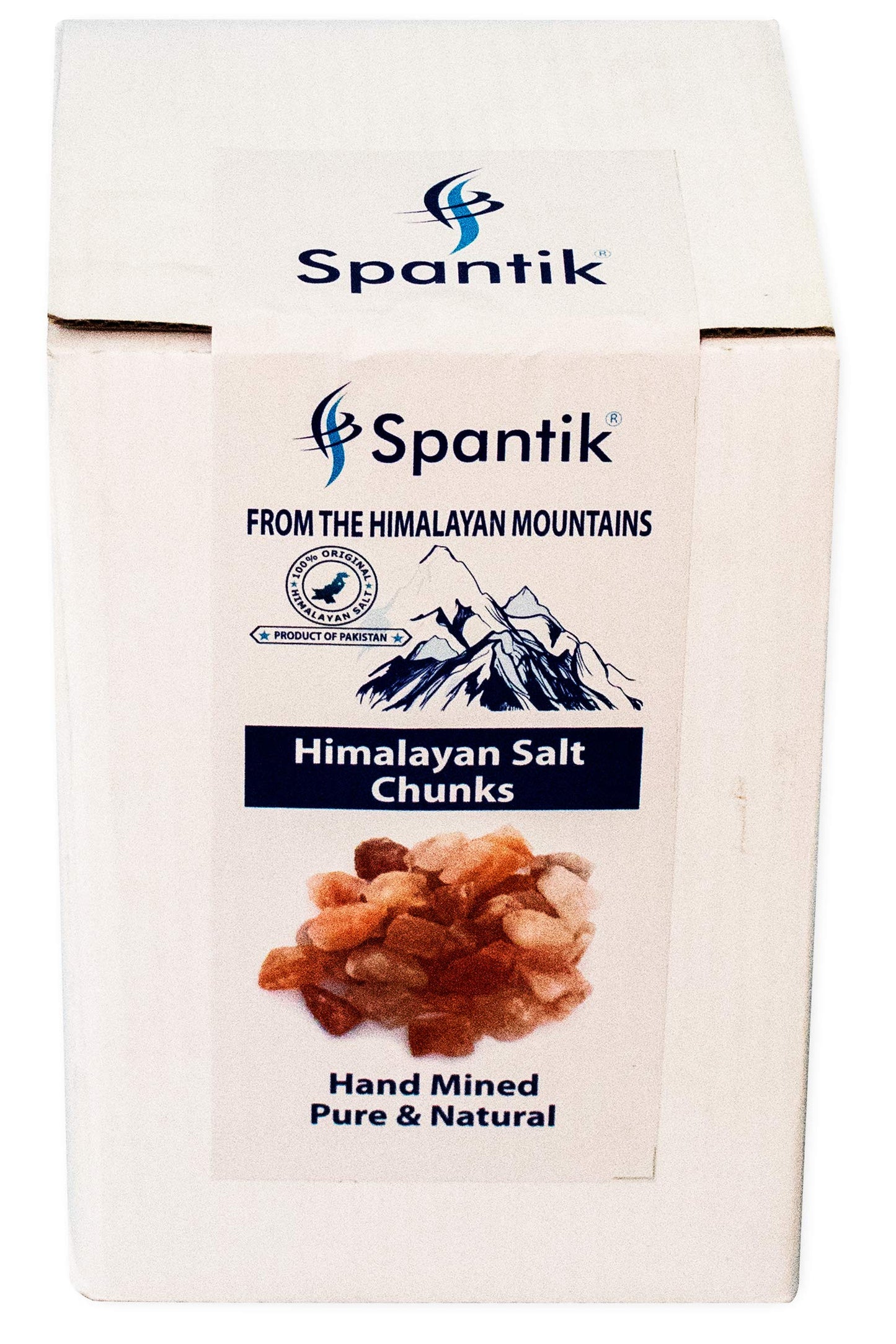 Spantik Himalayan Salt Chunks 10 lbs – Natural Pink Rock Salt