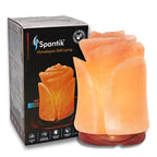 Spantik Himalayan Salt Lamp in Beautiful Tulip Shape – Hand Carved