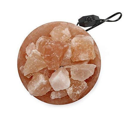 Spantik Himalayan Fire Bowl Salt Lamp with Salt Chunks